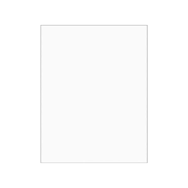 Bsc Preferred 8-1/2 x 11'' Clear Rectangle Laser Labels, 100PK BUY00027562 - main